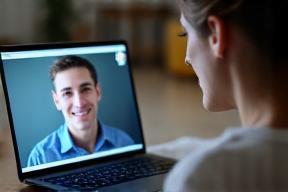 Apprenant en visioconférence